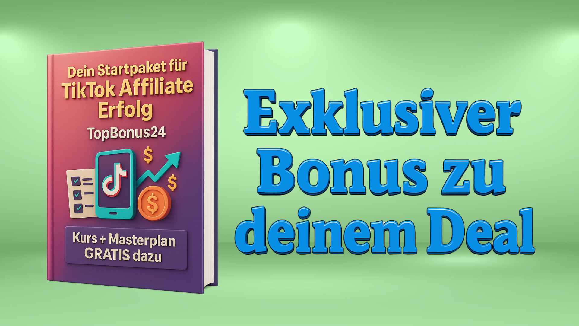 Dein Startpaket für TikTok Affiliate Erfolg – Kurs + Masterplan GRATIS dazu