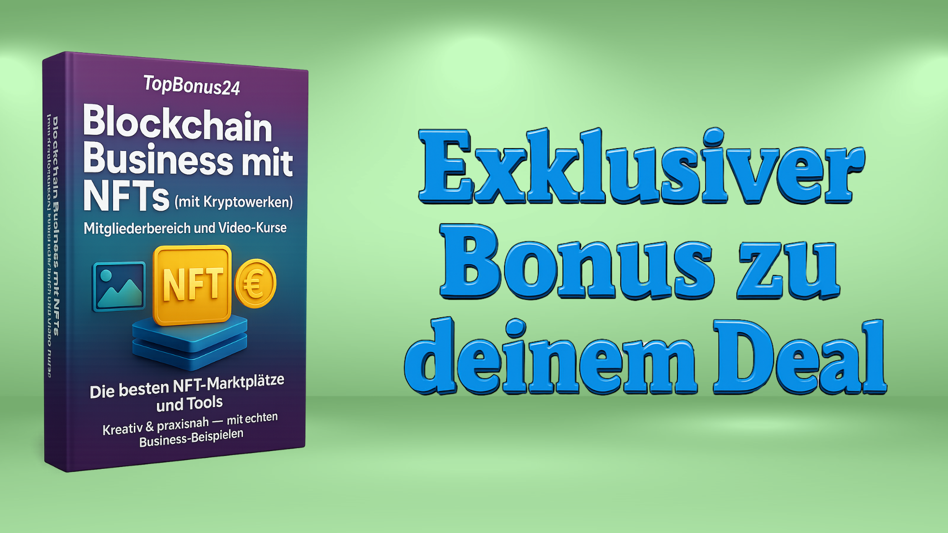 Blockchain Business mit NFTs (mit Kryptowerken) | Mitgliederbereich und Video-Kurse